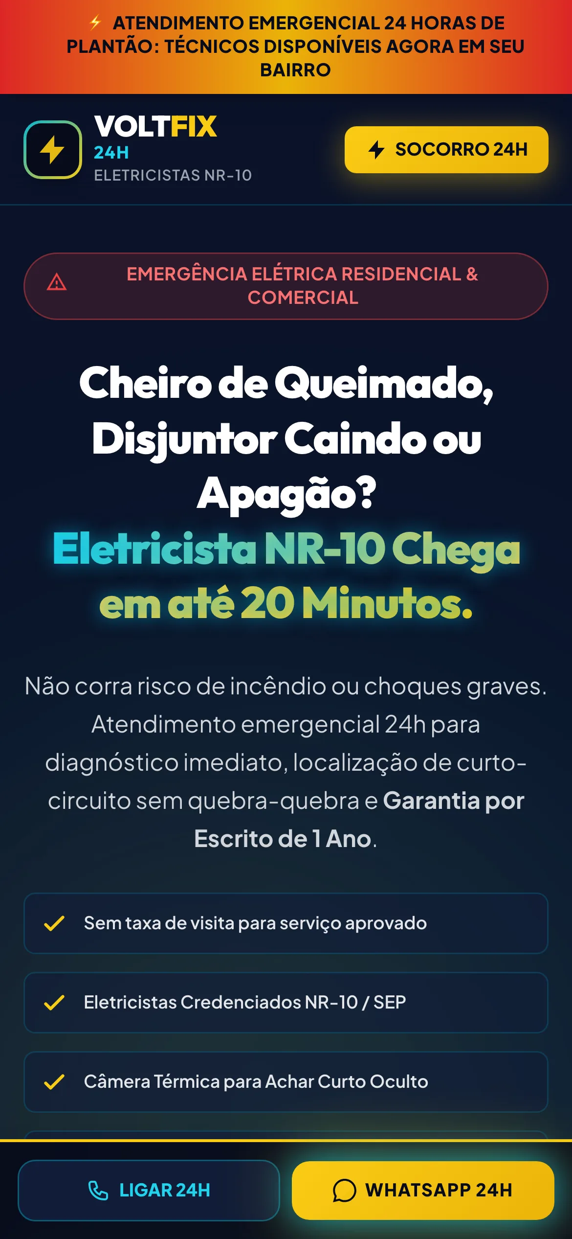 O mesmo modelo visto no celular